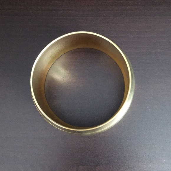 Vintage Gold bangle bracelet - Picture 3 of 5